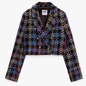 Zara Cropped blazer